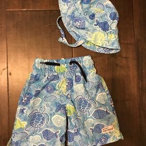 Matching swim set